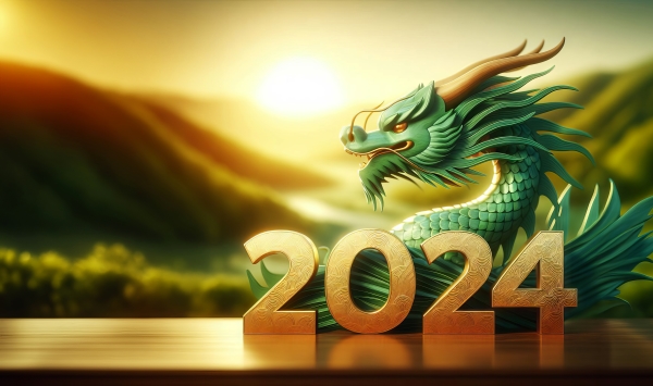 Dragon de bois en 2024