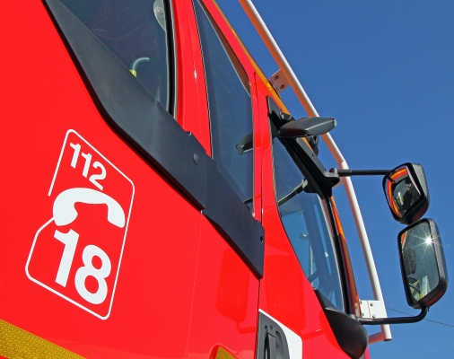 Composer le 18 ou le 112 pour contacter les sapeurs-pompiers