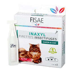 Pipette anti-parasitaire pour chat fisae