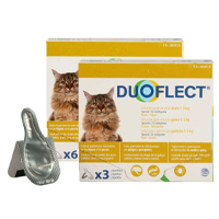 Produit anti-parasitaire Duoflect pour chat