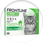 Frontline anti-parasitaire pour chat