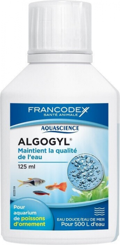 Avis sur Aquascience Algogyl Anti-algues polyvalent 125ml - eau douce et eau  de mer